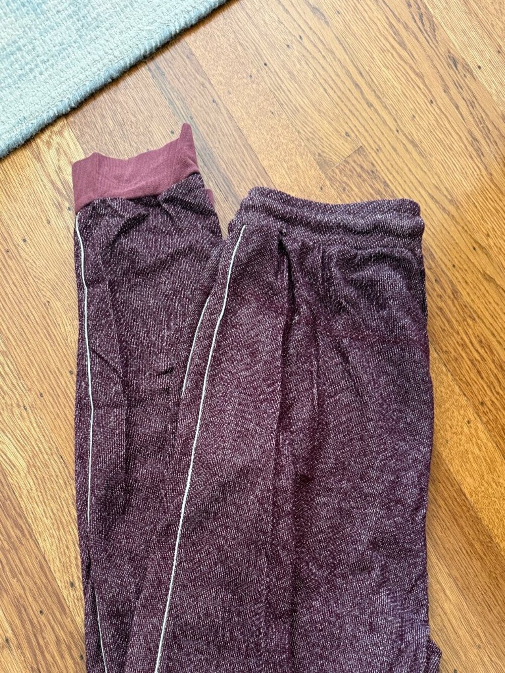 Topman Maroon/Burgundy Joggers